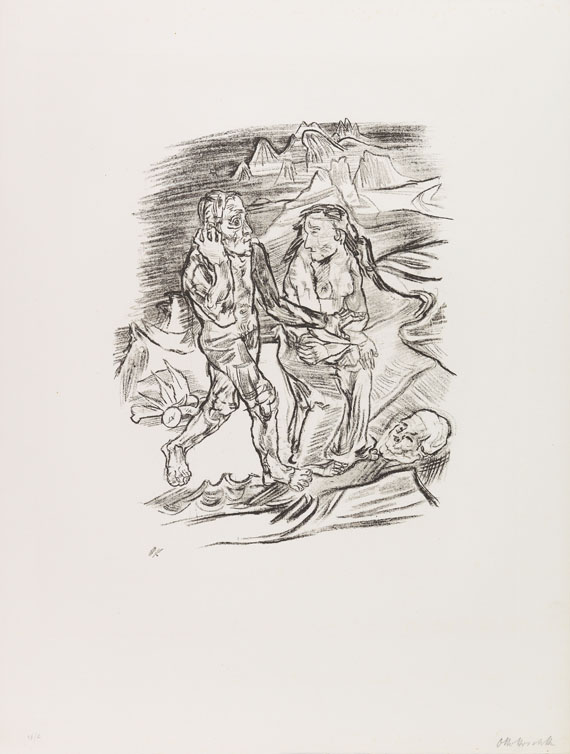 Oskar Kokoschka - O Ewigkeit, Du Donnerwort ("Bachkantate") - Weitere Abbildung