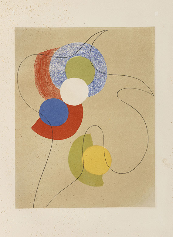 Hans (Jean) Arp - Album Arp, Delaunay u. a.