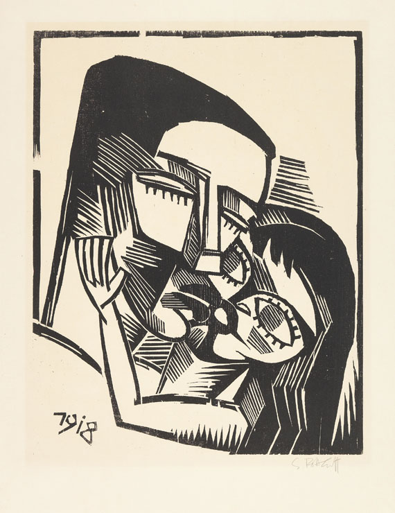 Karl Schmidt-Rottluff - 10 Bll. Holzschnitte - Weitere Abbildung