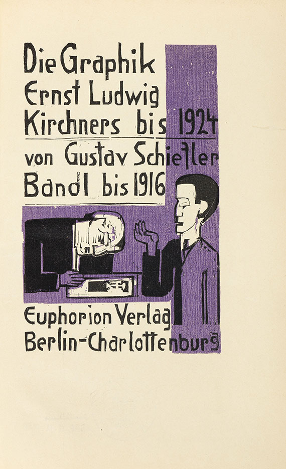 Gustav Schiefler - Die Graphik Ernst Ludwig Kirchners. 2 Bde. - Weitere Abbildung