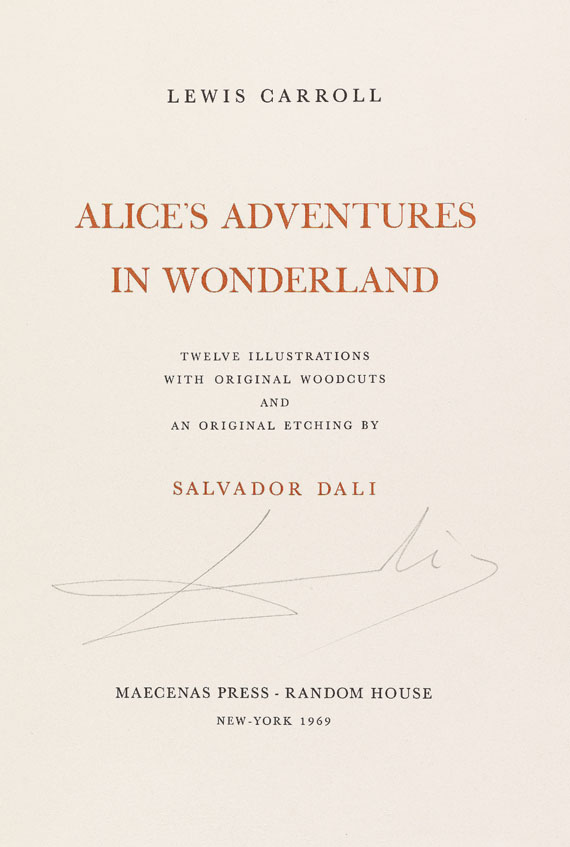 Salvador Dalí - Alice’s Adventures in Wonderland - Weitere Abbildung