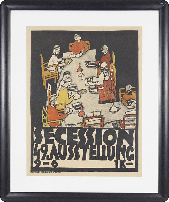 Egon Schiele - Secession 49. Ausstellung - Rahmenbild