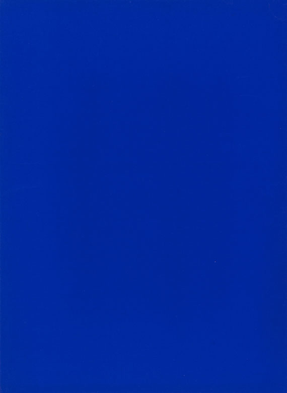 Yves Klein - Monochrome und Feuer