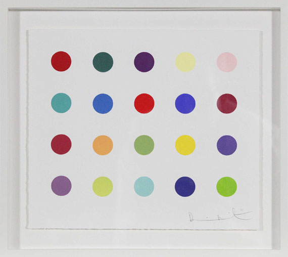 Damien Hirst - Lauric Acid Butyl Ester - Rahmenbild