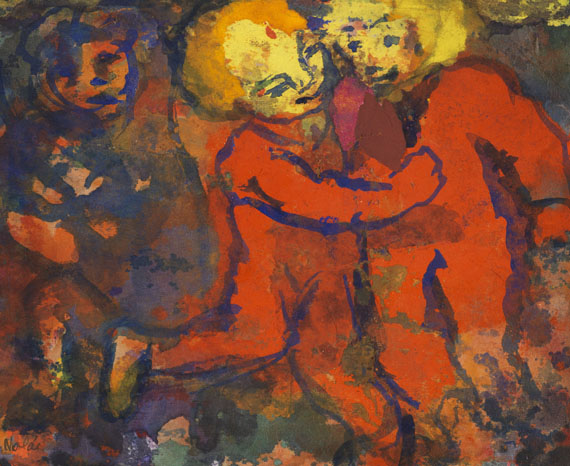 Emil Nolde - Spielende Kinder