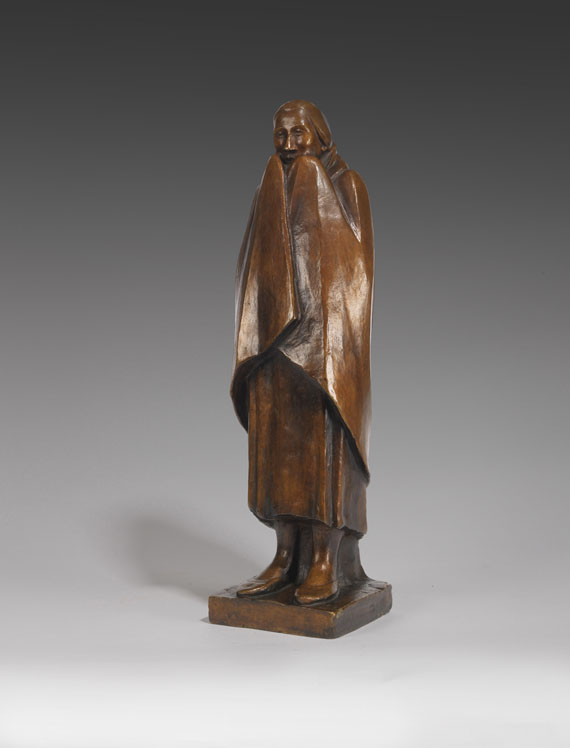 Ernst Barlach - Frierendes Mädchen - Weitere Abbildung