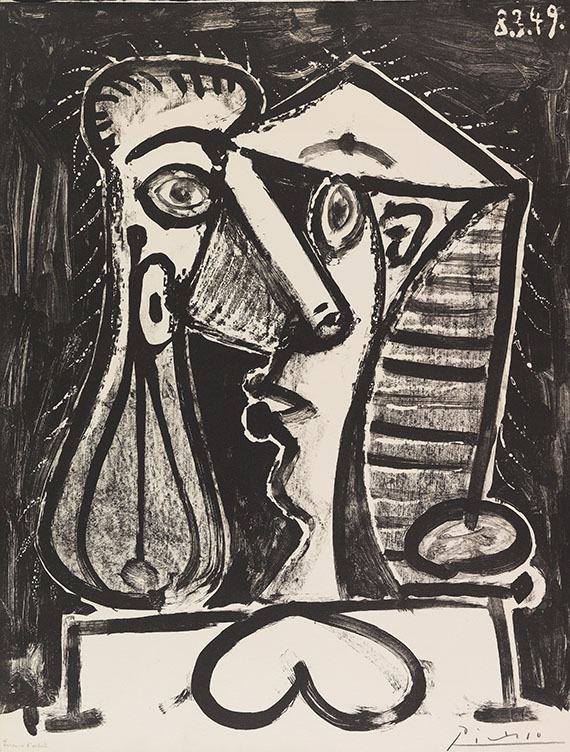Pablo Picasso - Figure composée II