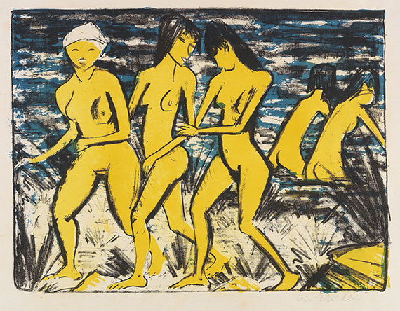 Fünf gelbe Akte am..., 1921