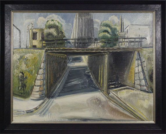 Paul Kleinschmidt - Unterführung in Ulm - Rahmenbild