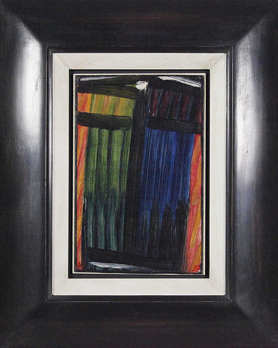 Alexej von Jawlensky - Grosse Meditation: Fegefeuer I - Rahmenbild