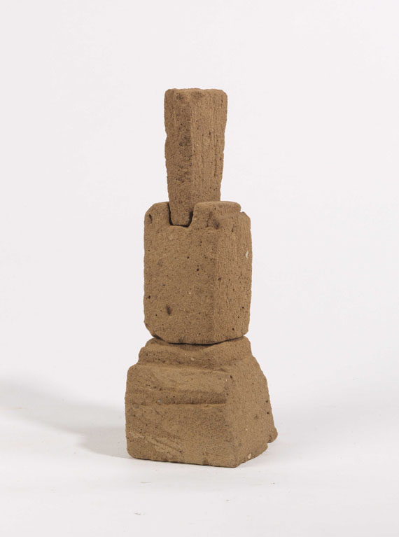 Abraham David Christian - Erdskulptur - R&uuml;ckseite