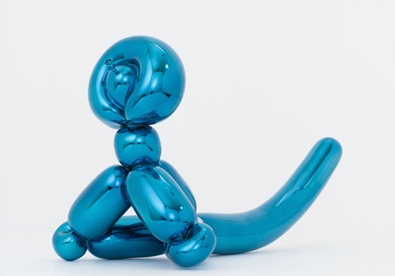 Jeff Koons - Balloon Rabbit (Red). Balloon Monkey (Blue). Balloon Swan (Yellow)