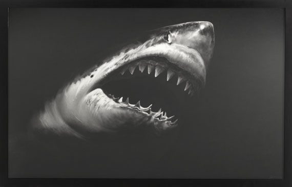 Robert Longo - Untitled (Shark 15) - Rahmenbild