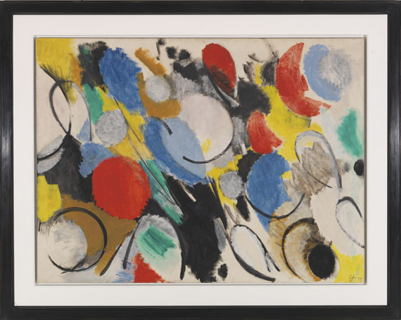 Ernst Wilhelm Nay - Scheiben und Halbscheiben - Rahmenbild