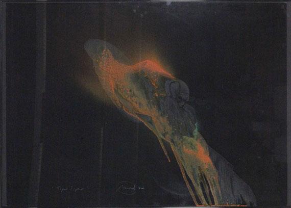 Otto Piene - Tiger, Tiger - Rahmenbild