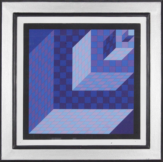 Victor Vasarely - AXO - NEW YORK - Rahmenbild