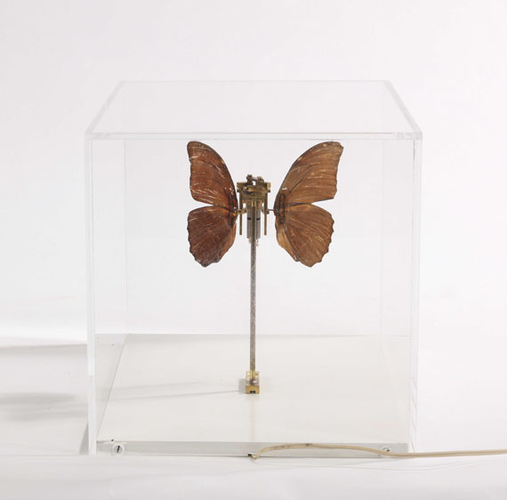 Rebecca Horn - Schmetterling - R&uuml;ckseite