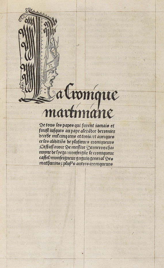 Martinus Polonus - La Cronique Martiniane