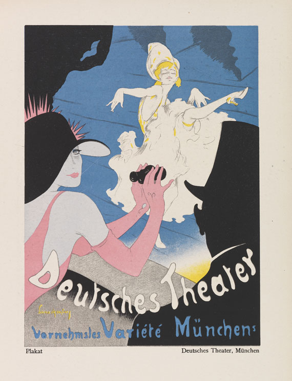 Walter Schnackenberg - Kostüme, Plakate und  Dekorationen. - Weitere Abbildung