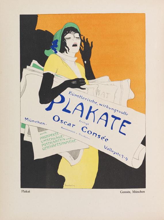 Walter Schnackenberg - Kostüme, Plakate und  Dekorationen. - Weitere Abbildung