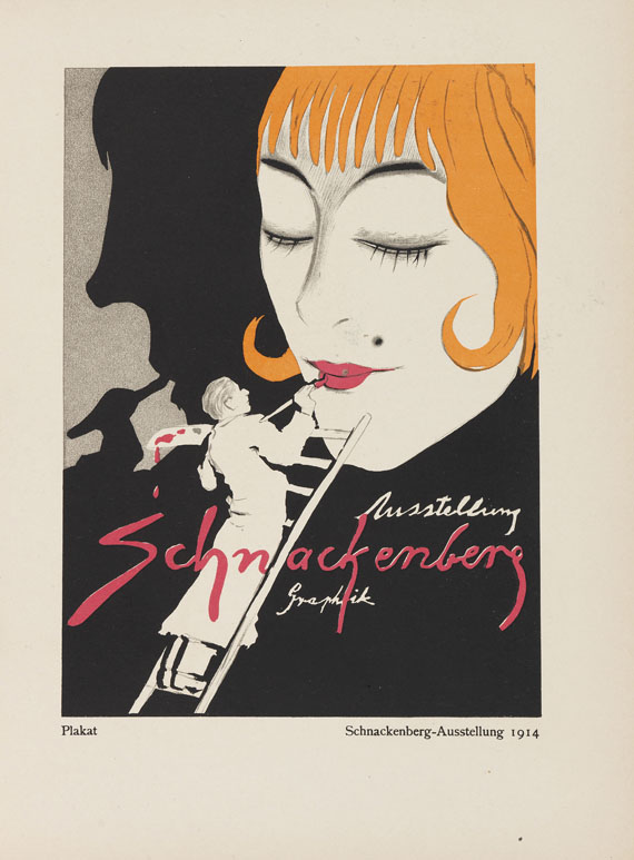 Walter Schnackenberg - Kostüme, Plakate und  Dekorationen. - Weitere Abbildung