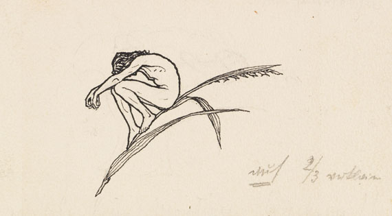 (d. i. Hugo Höppener) Fidus - 17 Bll.: Entwurfszeichnungen - Weitere Abbildung