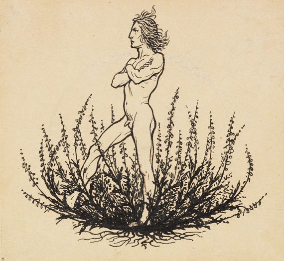 (d. i. Hugo Höppener) Fidus - 17 Bll.: Entwurfszeichnungen - Weitere Abbildung