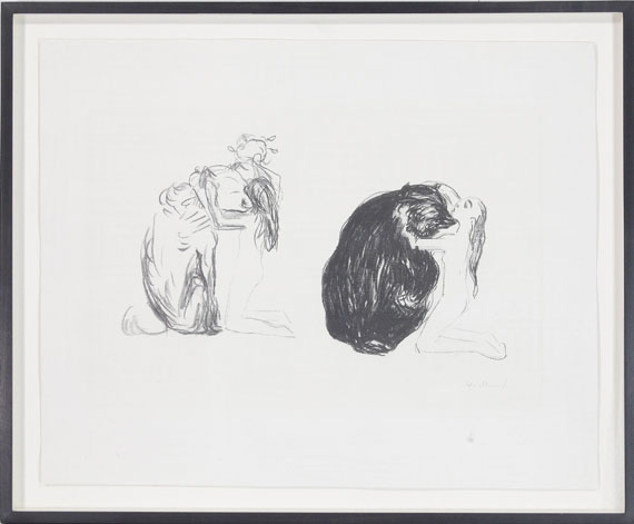 Edvard Munch - Bjørnen (Der Bär) - Rahmenbild