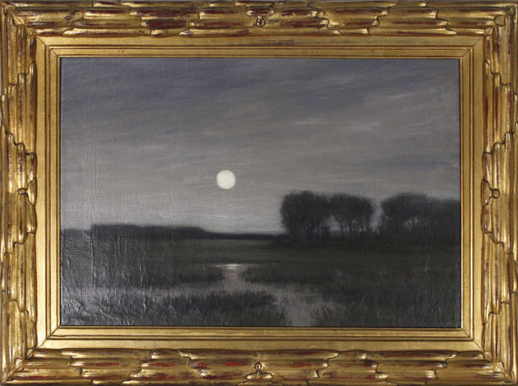 Hans am Ende - Mondaufgang - Rahmenbild