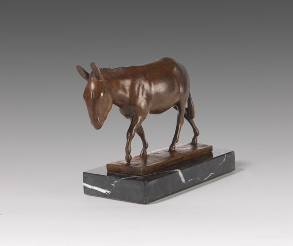 August Gaul - Gehender Esel - Weitere Abbildung