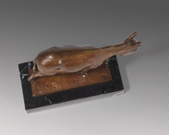 August Gaul - Gehender Esel - Weitere Abbildung