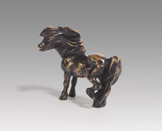 Renée Sintenis - Shetlandpony (Auskeilendes Pony) - Weitere Abbildung