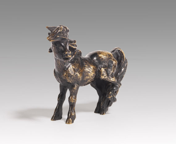 Renée Sintenis - Shetlandpony (Auskeilendes Pony) - Weitere Abbildung