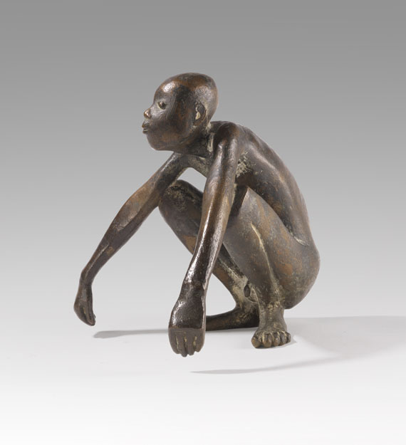 Gerhard Marcks - Hockender Neger - Weitere Abbildung