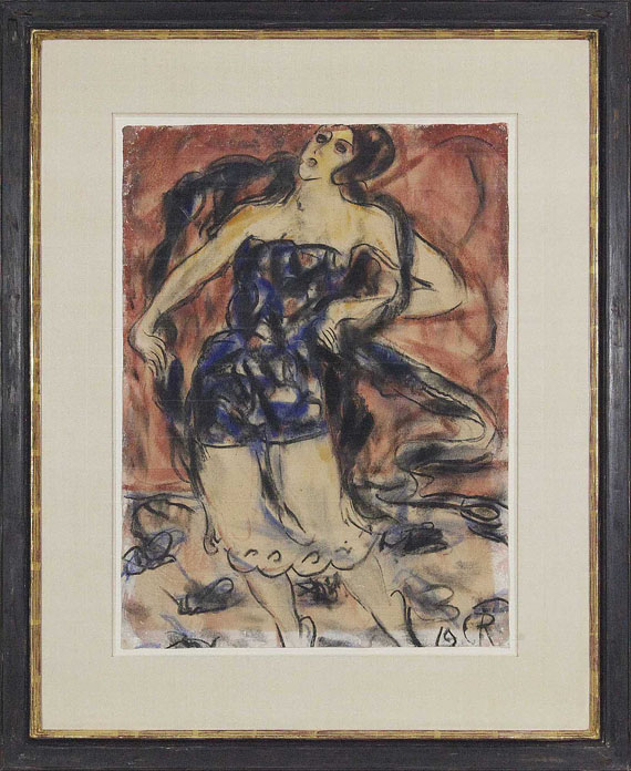 Christian Rohlfs - Tänzerin - Rahmenbild