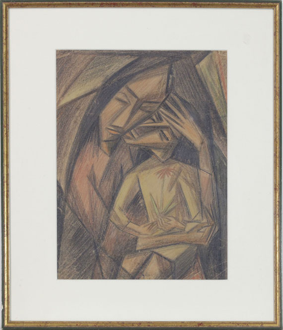 Emil Maetzel - Madonna - Rahmenbild