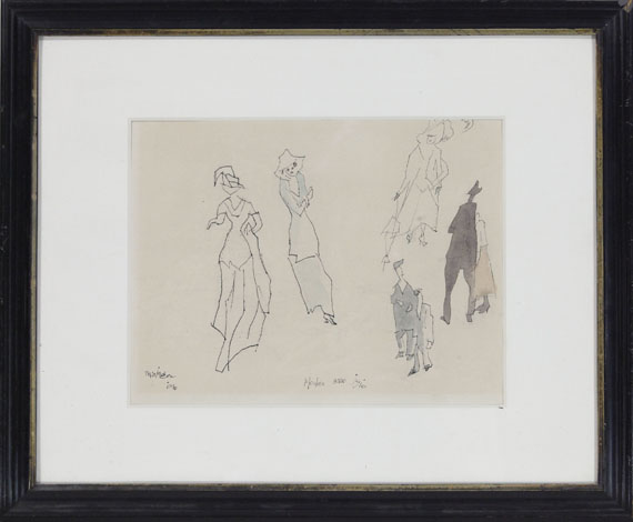 Lyonel Feininger - Moden anno 1910 - Rahmenbild