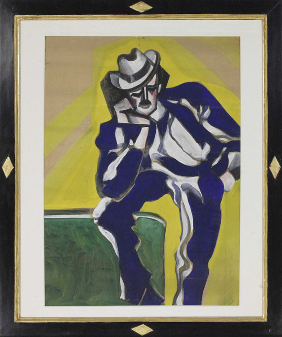 Hugo Scheiber - Porträt - Rahmenbild