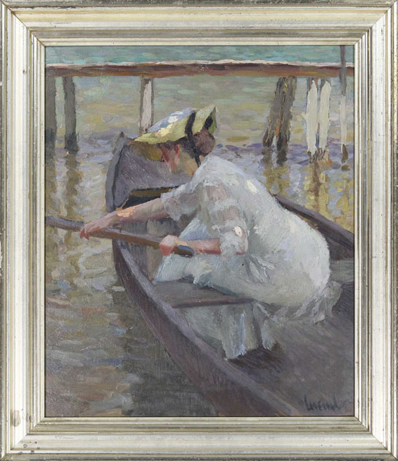 Edward Cucuel - Abendfahrt - Rahmenbild