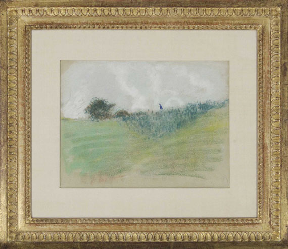 August Macke - Weg am Kreuzberg bei Bonn - Rahmenbild
