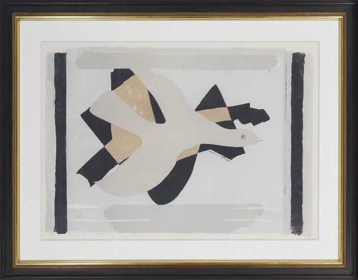 Georges Braque - L´oiseau et son ombre I - Rahmenbild