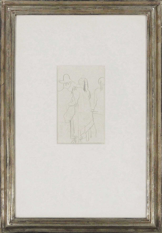 August Macke - Türke und Europäer - Rahmenbild