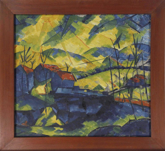 Fritz Schaefler - Landschaft - Rahmenbild