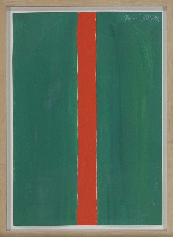 Günther Förg - Ohne Titel (1988/9A) - Rahmenbild