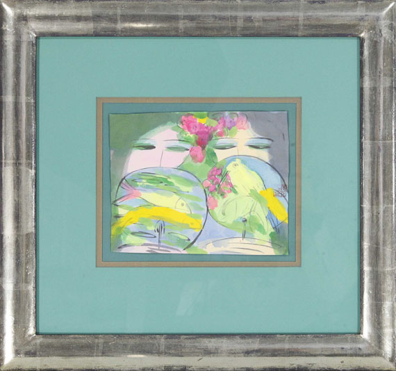 Walasse Ting - Ohne Titel - Rahmenbild