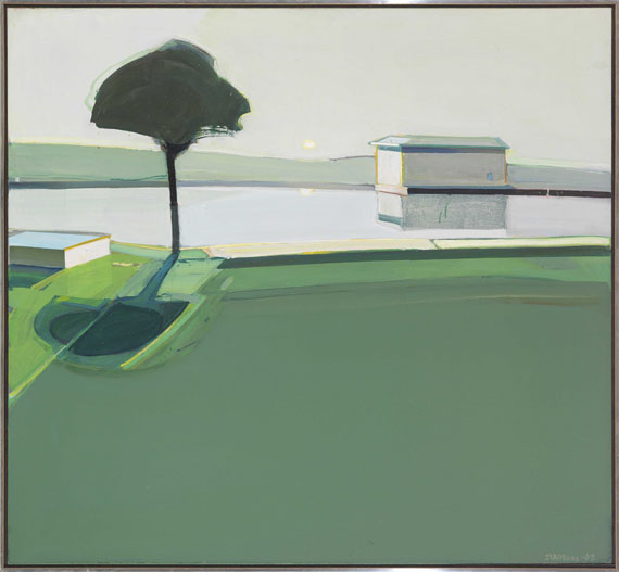 Raimonds Staprans - Tree by the River - Rahmenbild