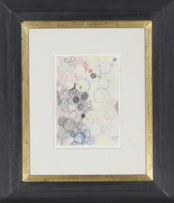 Ernst Wilhelm Nay - Komposition mit Scheiben - Rahmenbild