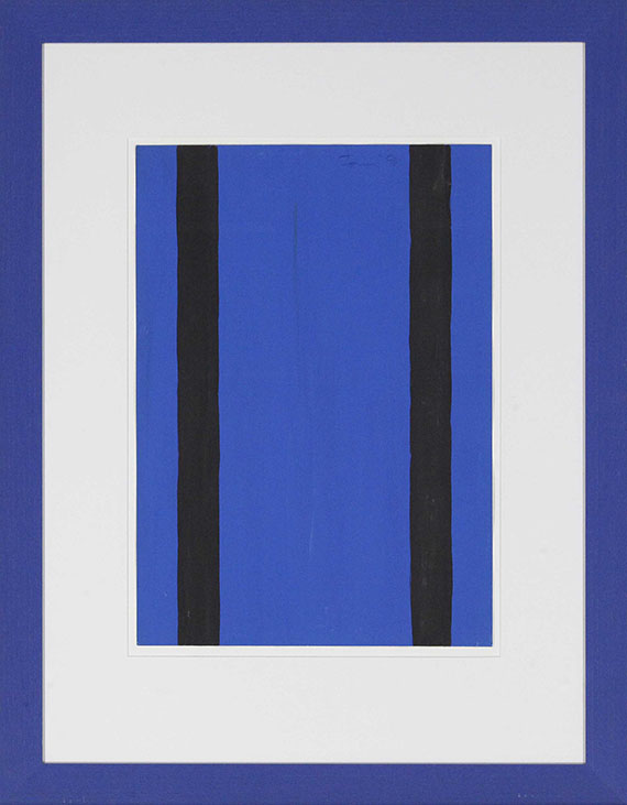 Günther Förg - Ohne Titel - Rahmenbild