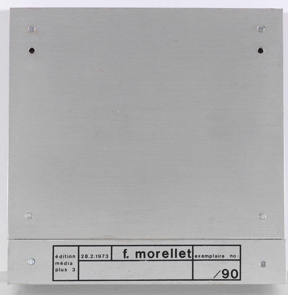 François Morellet - 3 Trames de grillage 0° 30° 60°
