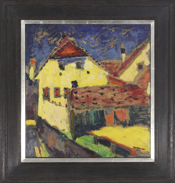 Alexej von Jawlensky - Gelbe Häuser - Rahmenbild